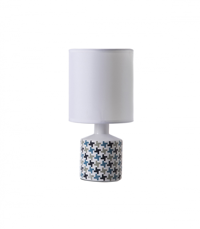 Lampe Gisèle - motif pixel