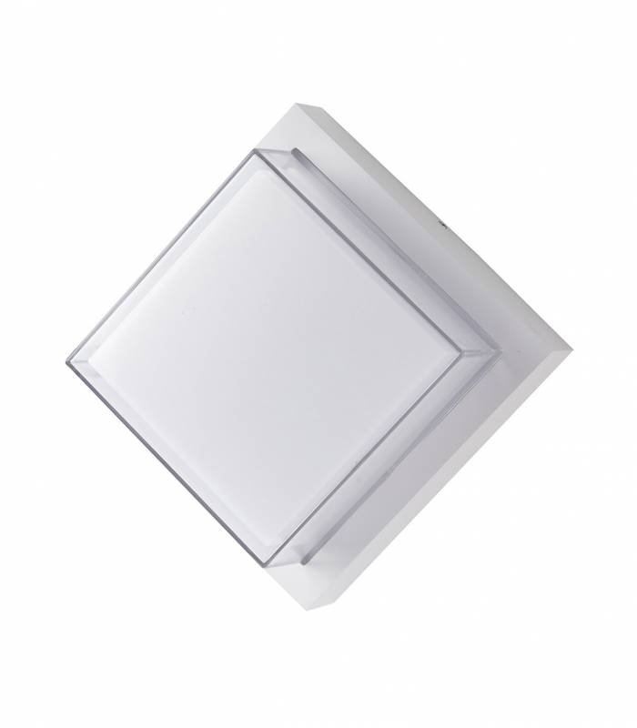 applique LED-carré-blanc