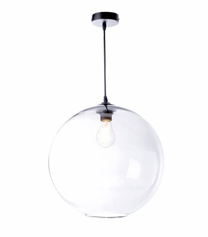 luminaire-suspension-boule-verre-design
