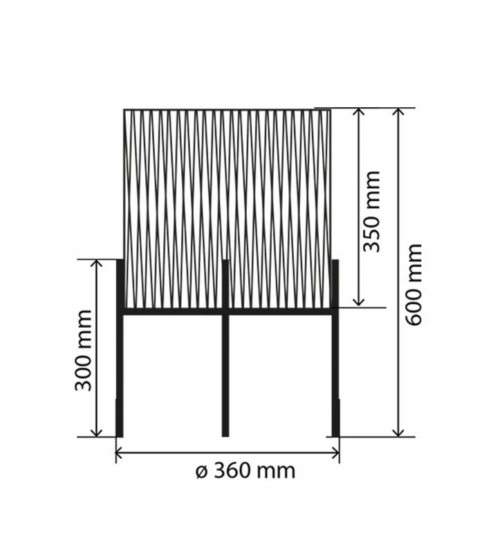 Lampe se sol Capri - taille grand