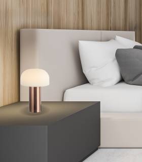 Lampe nomade Julia, bronze