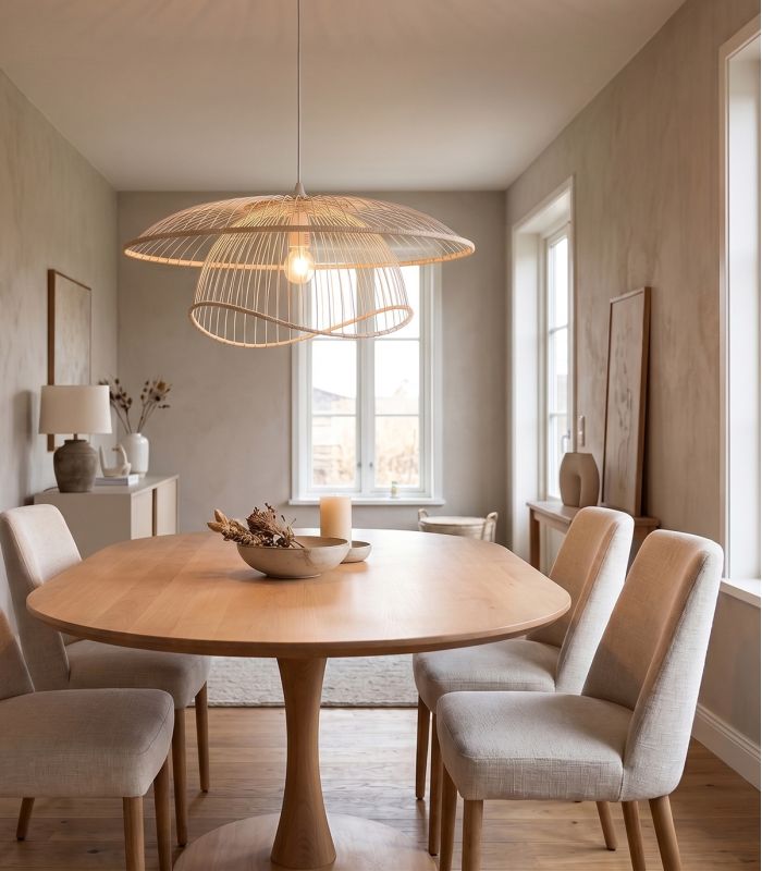 Suspension Flore Blanc