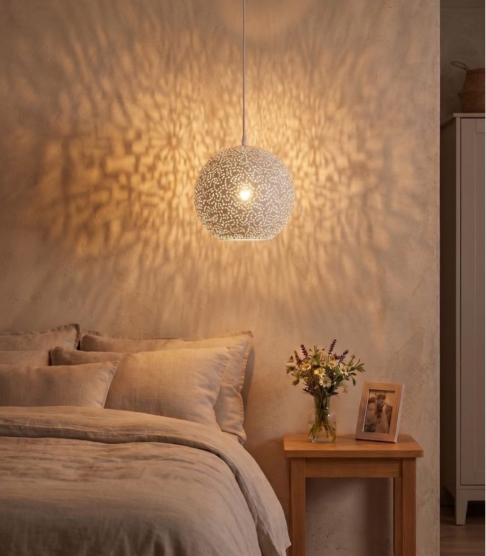 Suspension AURORE Blanc
