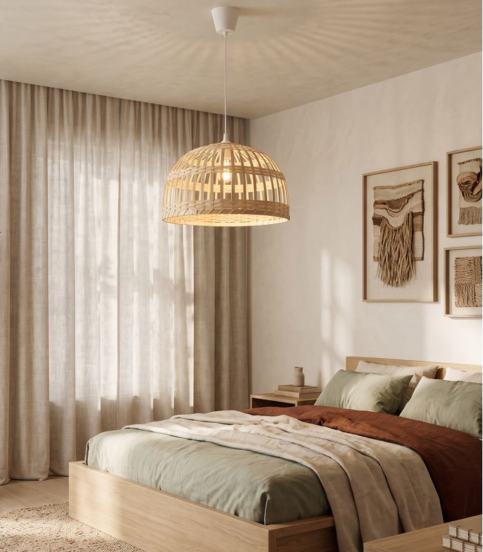 Suspension PHUKET 40 cm Naturel