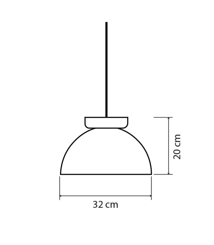 Suspension ALVINA Rose