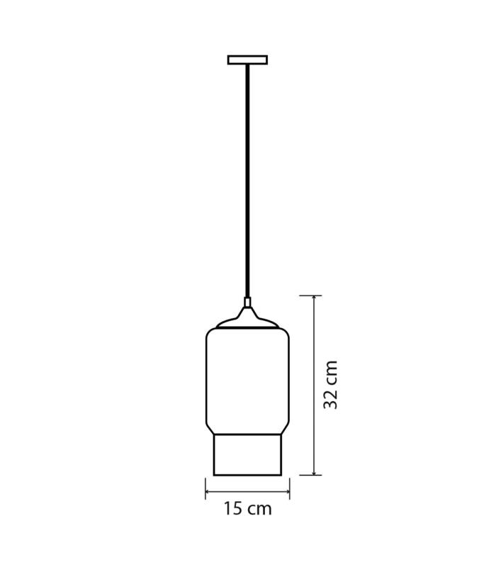 Suspension BELLA PM Transparent