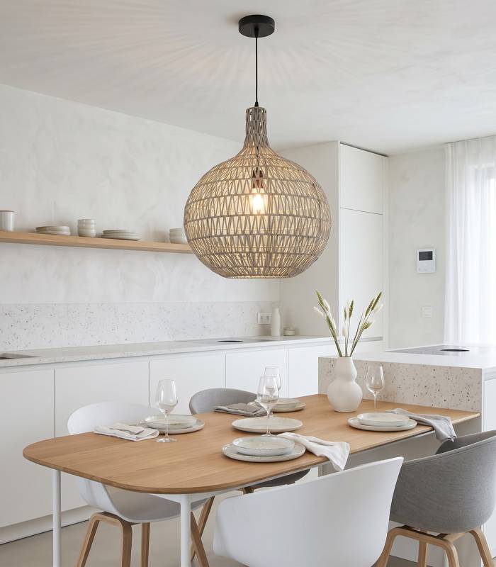 suspension HINA Gris