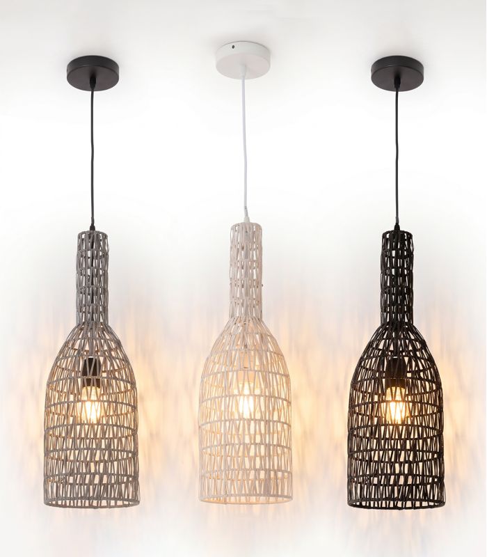 suspension SHIVA gris