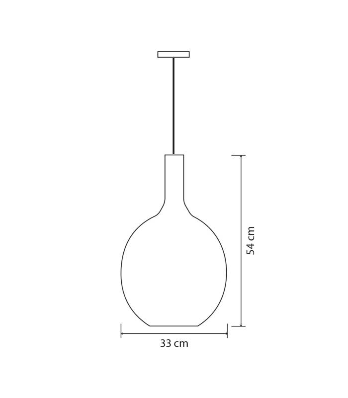 suspension RODIA Blanc