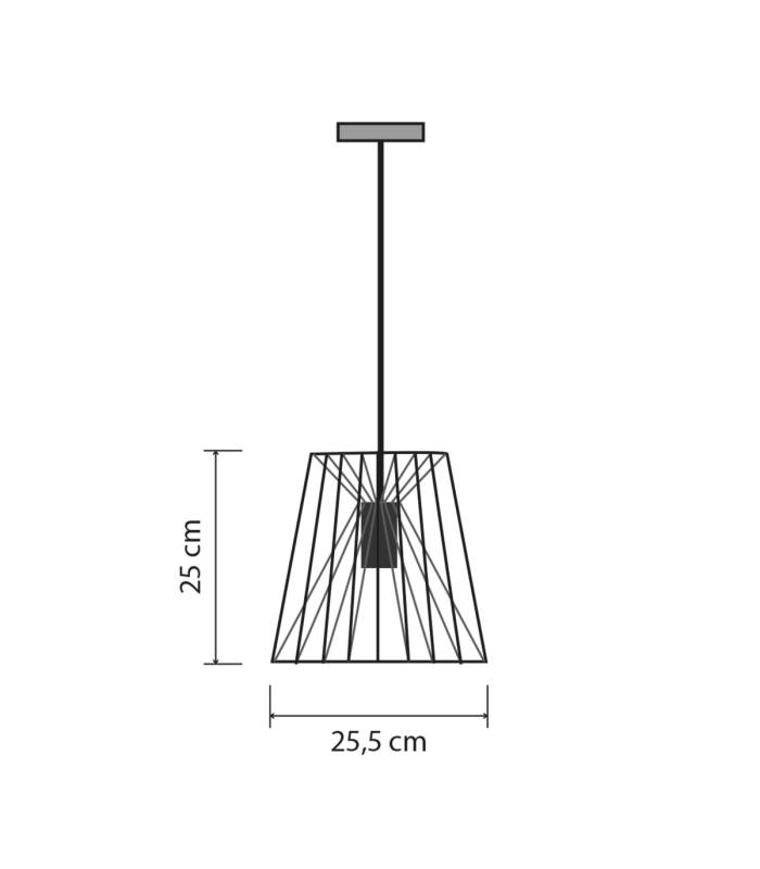 Suspension EMPIRE Cuivre
