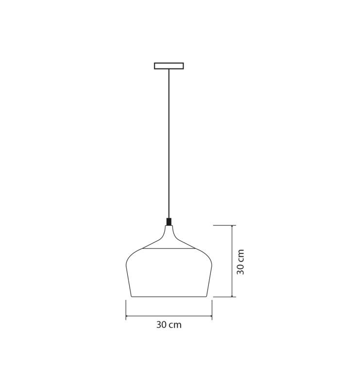 Suspension BRITTA S Noir